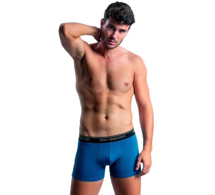 Pack 2 Boxer Cro Algodon Liso